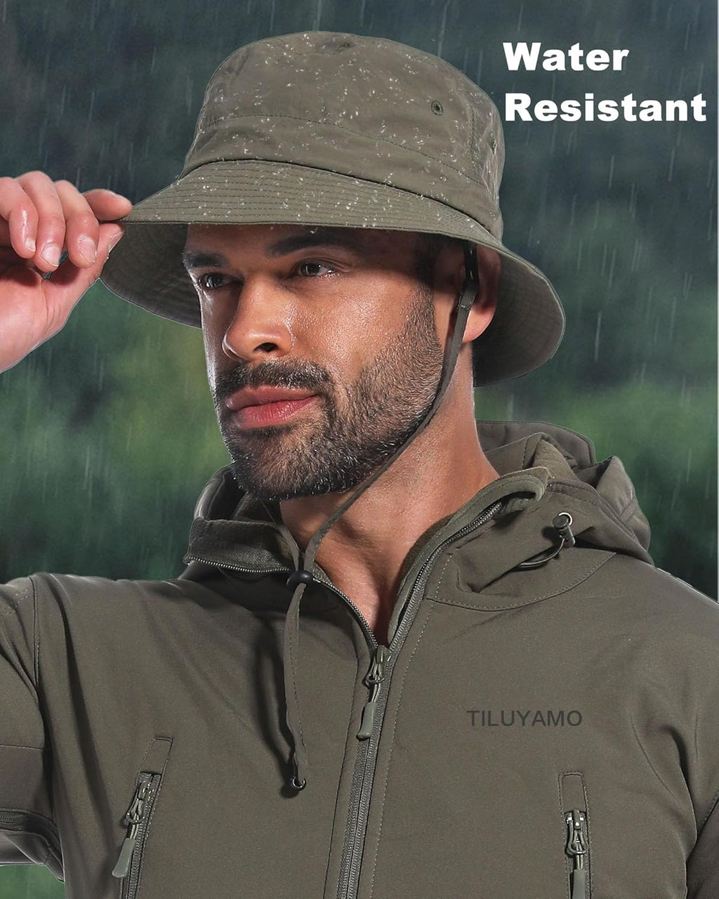 Skiennix Waterproof Bucket Hat - UV Protection Outdoor Hat for Men & Women | Packable Fishing Hat