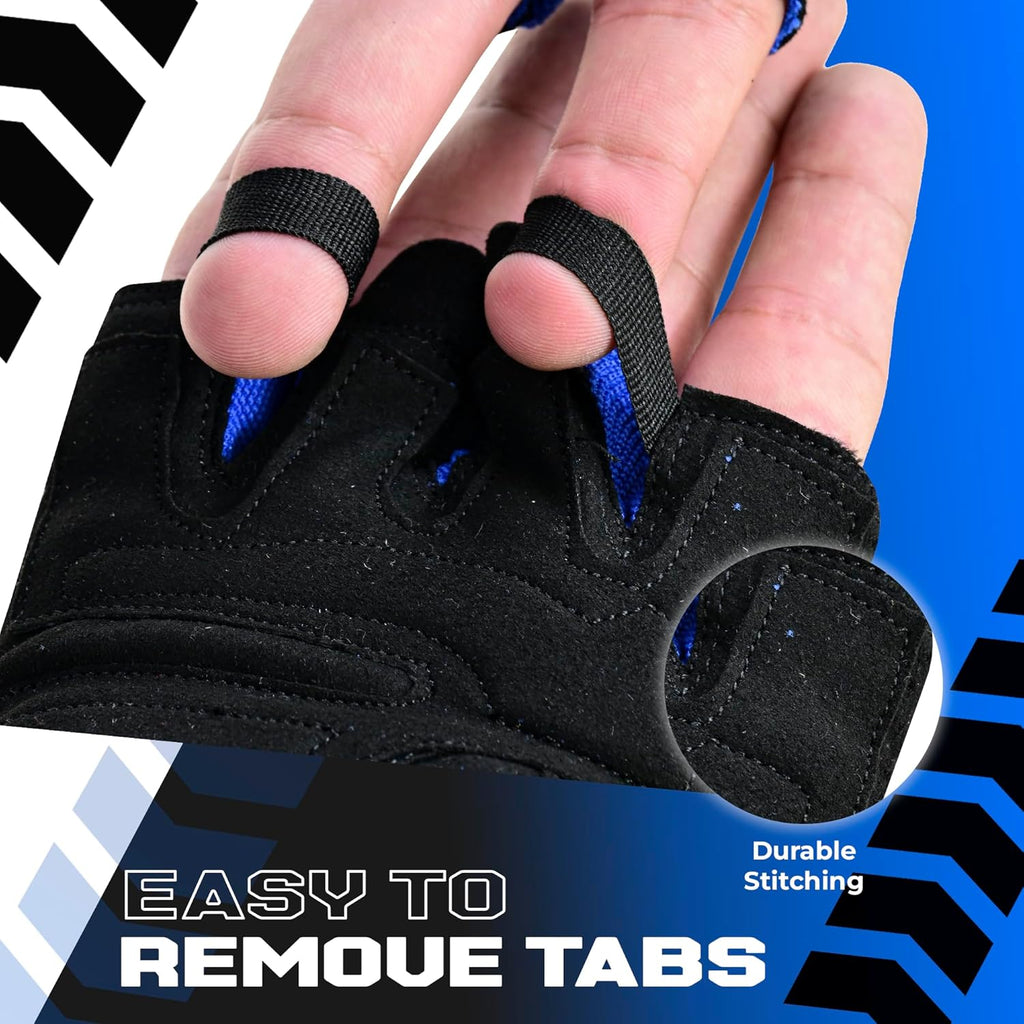 Skiennix Weight Lifting Gym Gloves - Anti-Slip Palm & Wrist Support for Bodybuilding | Unisex Fitness Gear