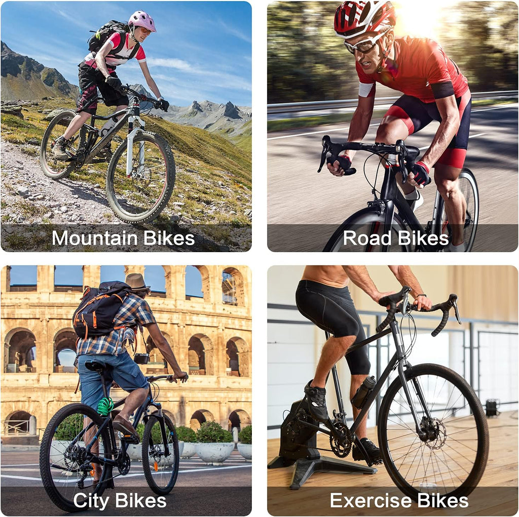 OUXI Comfort Bike Seat - Soft Gel Bicycle Saddle with Shock Absorption | Waterproof for Men & Women