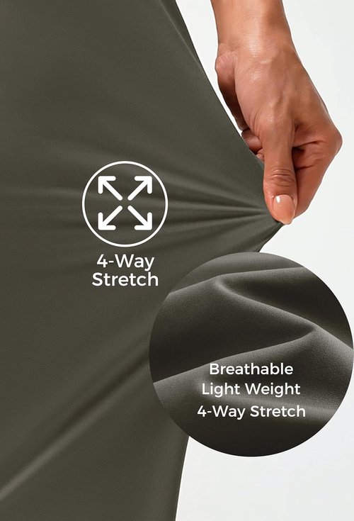 Alaroo Women's Golf Pants - Athletic Stretch Joggers with Pockets | 7/8 Ankle Casual Travel Wear