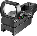 Feyachi Reflex Sight - Adjustable Reticle with Red & Green Options | Versatile 4 Style Design
