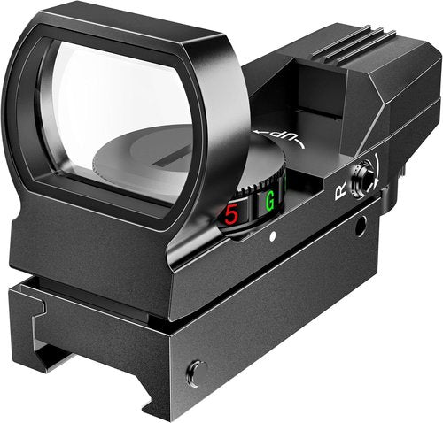 Feyachi Reflex Sight - Adjustable Reticle with Red & Green Options | Versatile 4 Style Design