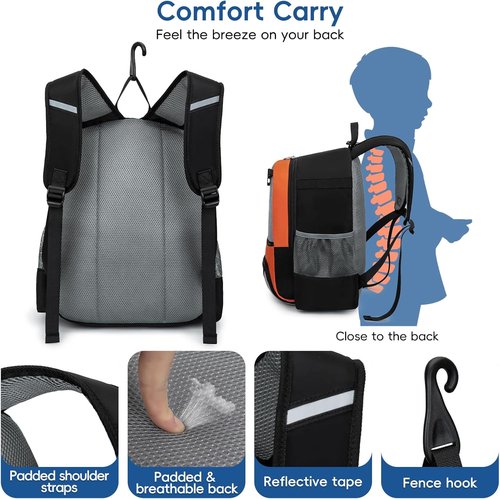 KAVIGOR 2026 Youth Baseball & Softball Bag - Ultra-Light Tball Backpack with Shoe Compartment & Helmet Holder