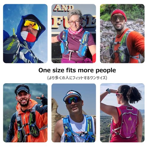 Azarxis Hydration Running Vest Backpack Pack 5.5L for Women and Men Jogging Trail Race Marathon Cycling Hiking (Black with 2L Water Bladder)