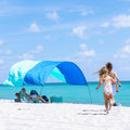 Shibumi Shade 3.0 Beach Tent Canopy - Wind-Powered, Quick Setup in 3 Mins, 150 Sq. Ft. for 8 People, UPF 50+
