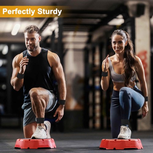 GLIDESMOOTH Wrist Weights, 1.1LB Each Stackable Magnetic, Adjustable Ankle Weights for Men & Women, Jogging/Yoga & More, Black