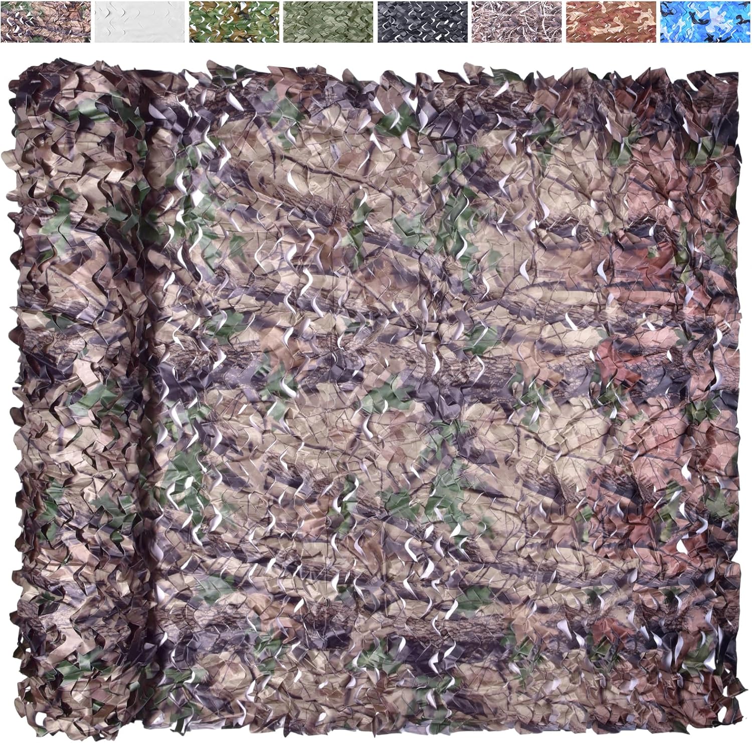 Skiennix Camo Netting - Versatile Camouflage Tarp for Hunting, Camping & Party Decor | 20x20, 10x20, 10x10 Sizes