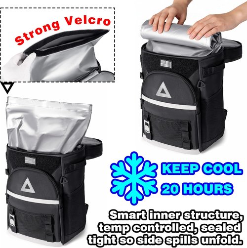 Bacgnyer Backpack Cooler - Insulated 30L Waterproof Bag for Camping, Beach, Fishing & Hiking
