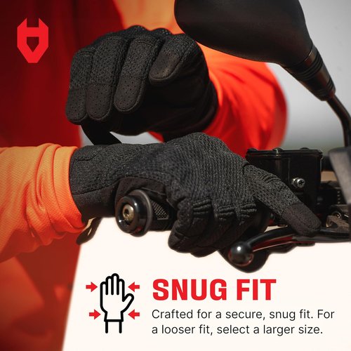 NoCry Tactical Gloves - Flexible Knuckle Guards & Reinforced Palms - Durable Combat Gear for Men