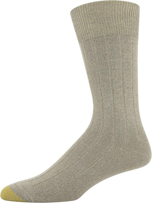 GOLDTOE Men's Nantucket Crew Socks - Comfortable 3-Pair Set for Everyday Wear