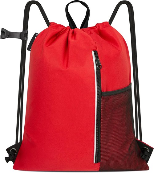HOLYLUCK Drawstring Backpack - Versatile Gym Bag for Men & Women | Perfect for Beach & Sports