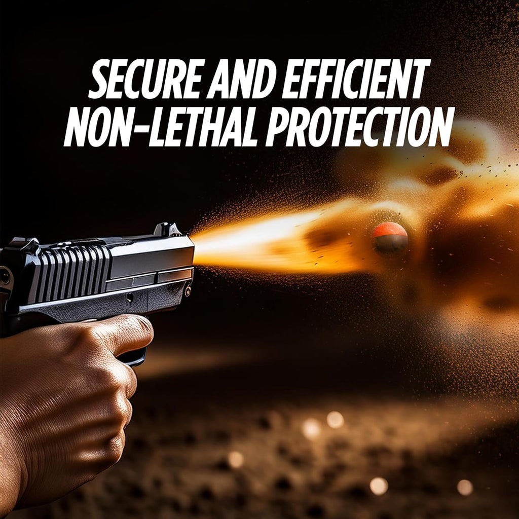 Skiennix 68 Caliber Pepper Balls - Powerful Self Defense Irritant Formula | Non-Lethal Protection