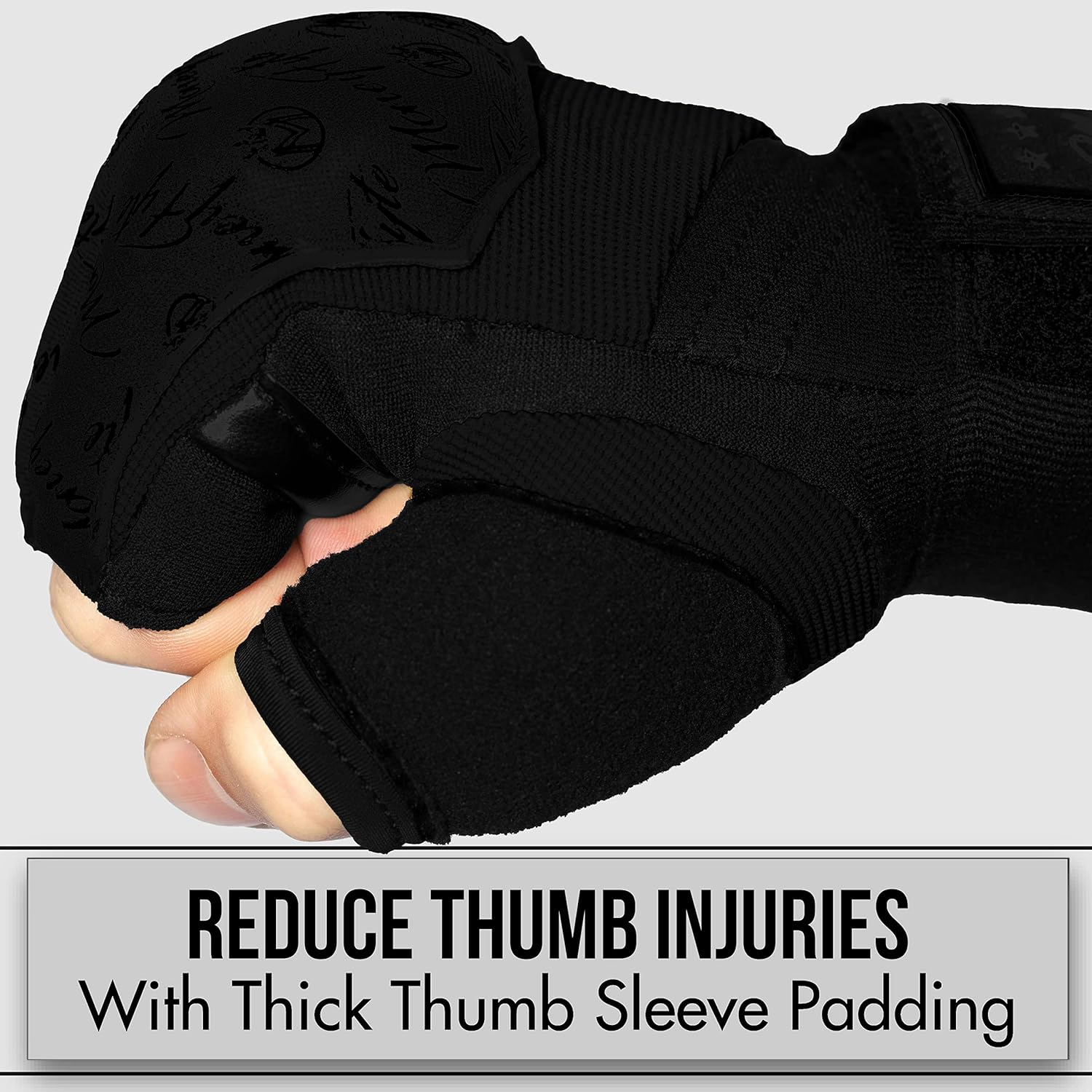 Quick Gel Boxing Wraps - Ultimate Fist & Knuckle Protection for Kickboxing, MMA, Muay Thai | Unisex Sizes