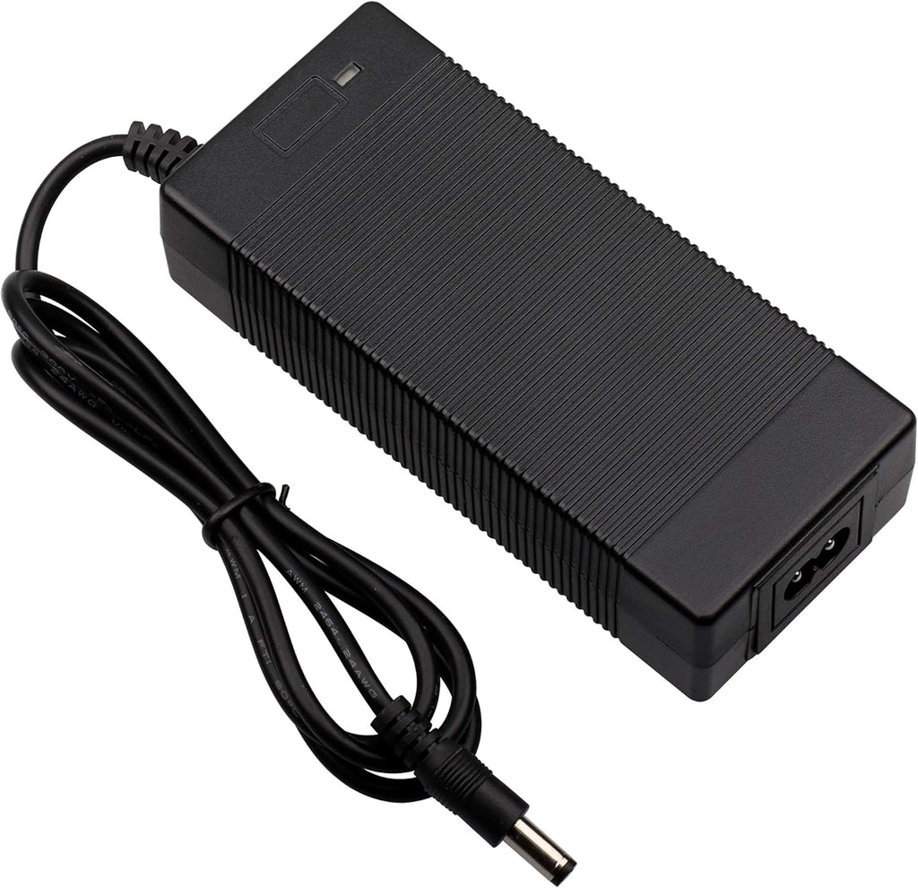 42V 2A Fast Charger for 36V Li-ion Batteries - Compatible with Razor, Jetson, Gotrax | 1 Prong DC-Round Port