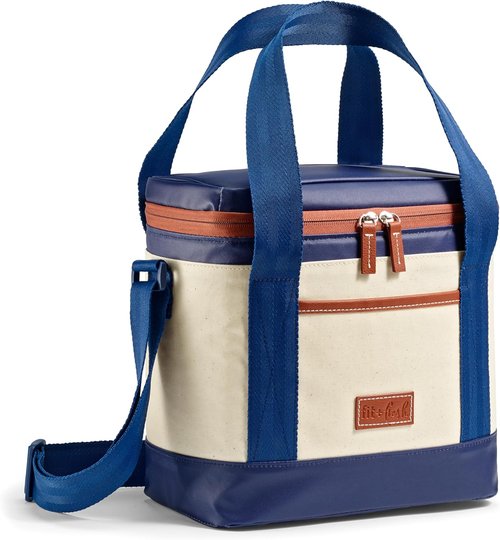 Fit & Fresh Cooler Collection - Insulated, Leakproof Beach & Boat Totes for Summer Travel