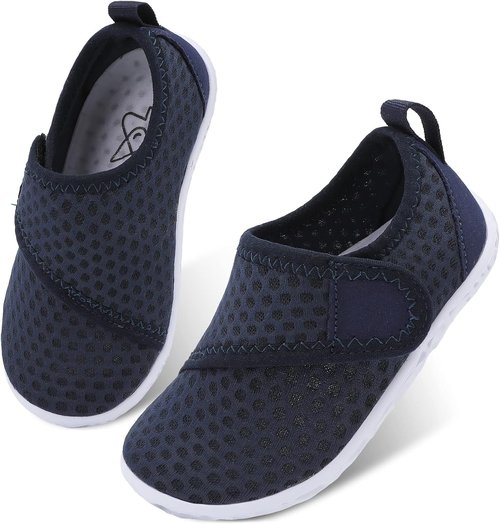 LeIsfIt Toddler Water Shoes - Breathable Quick-Dry Aqua Socks for Kids | Perfect for Beach & Pool Fun