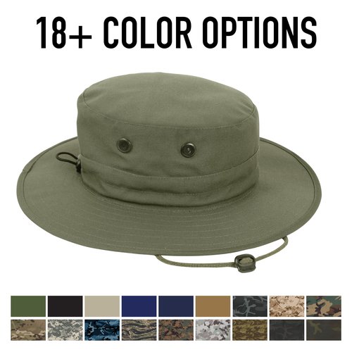 Rothco 12006: Midnight Camo Adjustable Boonie Hat