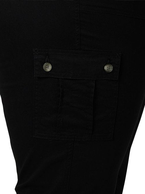 Lee Women's Plus Size Cargo Capri Pants - Flex-To-Go Mid-Rise Relaxed Fit | Comfortable & Stylish