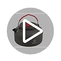 Lightweight 0.8L Camping Kettle for Outdoor Tea & Coffee - Variation of THIS listing