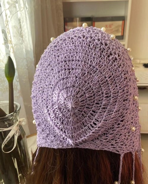 Maxpetus Handmade Crochet Hats ashion Fascinating Beanie hat Cap Cloche (Violet)