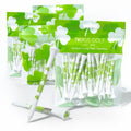 Twigs Golf Tees, Long Bamboo Tees, 100 Count, 3-1/4 inch, Shamrock Design