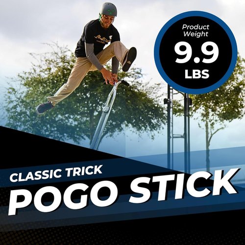 Flybar Super Pogo Stick | High Jumping & Tricks for Kids & Adults 14+ | Steel Frame, Supports 120-210 lbs