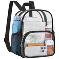 USPECLARE Clear Backpack for Stadium Events Small Clear Backpack 11.5x9.5x6 for Concert Sport Events Work Travel