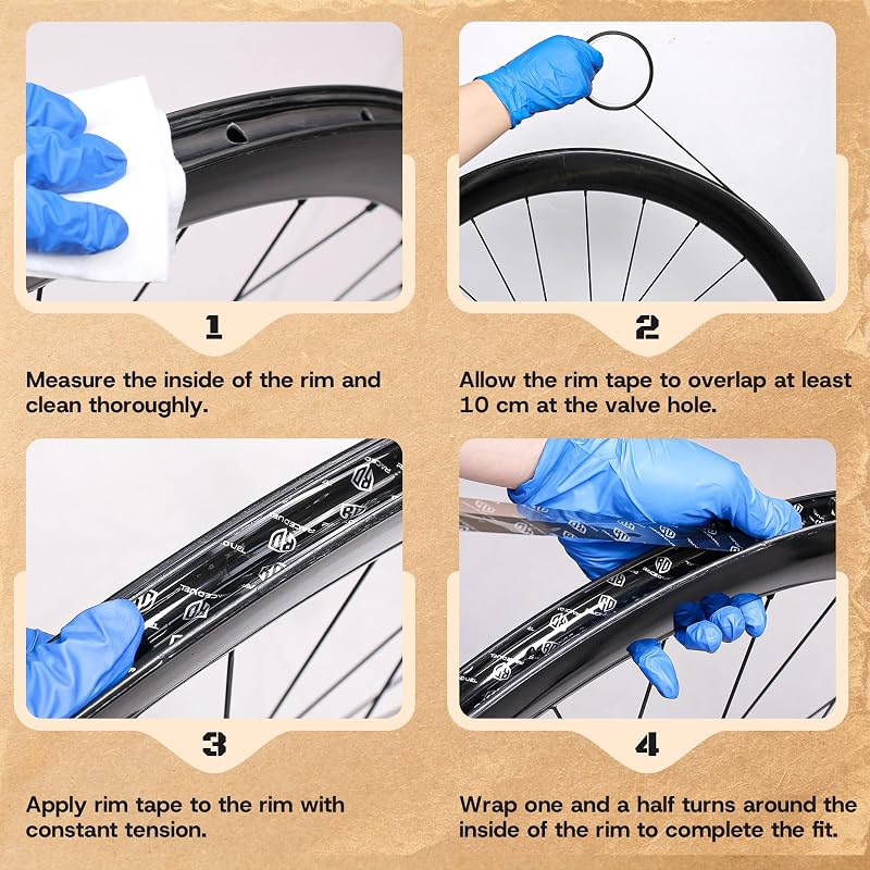 RACEDUEL Tubeless Rim Tape 32mm × 10m for MTB Road Gravel Wheels