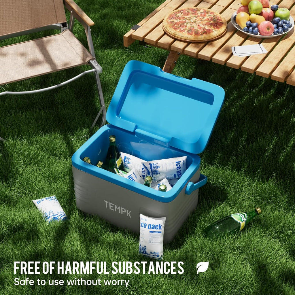 Skiennix Dry Ice Packs for Shipping - Non-Stick, Long-Lasting Cold Packs for Coolers & Lunch Bags