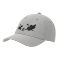 Lion King Simba Timon & Pumba Silhouettes Men's Gray Unstructured Baseball Cap