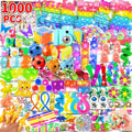 Skiennix 1000pcs Fidget Toys Pack - Perfect Party Favors & Goodie Bags for Kids | Birthday & Carnival Prizes