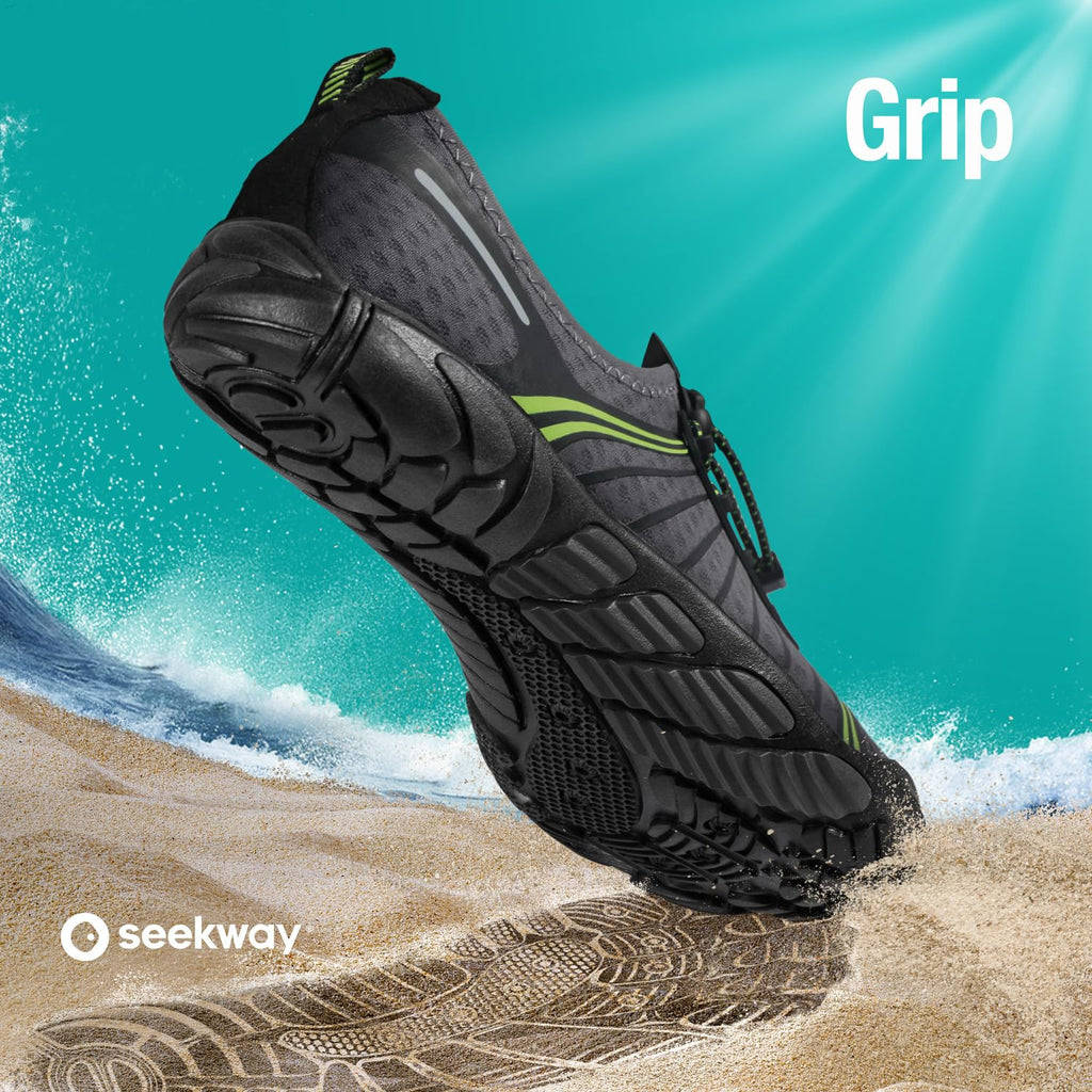 SEEKWAY Water Shoes Men Women Adult Quick-Dry Aqua Sock Barefoot for Beach Swim River Pool Lake Hiking Kayaking Surfing