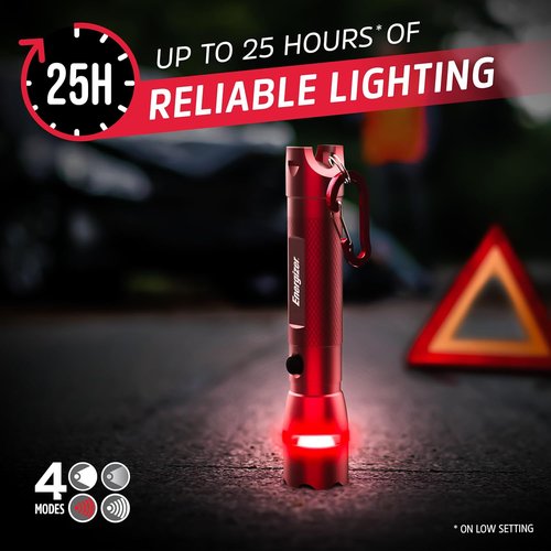 Energizer R-300 LED Flashlight - Bright, Durable Emergency Light | IPX4 Water Resistant, Batteries Included