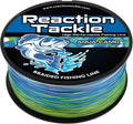 Reaction Tackle Braided Fishing Line - Pro Grade Performance for Saltwater & Freshwater - High Visibility Color Options