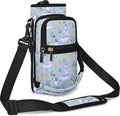AUPET Insulated Water Bottle Sling Bag - Crossbody Carrier with Pockets for 25/32/40/64 oz Bottles