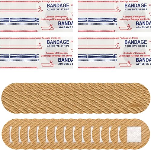 300pcs Round Spot Bandages - Skin-Friendly Elastic Fabric Adhesive for Sensitive Skin | 0.87in