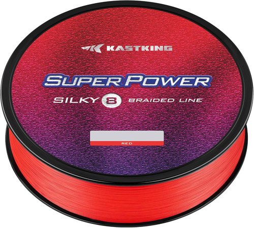 KastKing SuperPower Braided Fishing Line - Abrasion Resistant & Zero Stretch - Smaller Diameter, 150 Yards