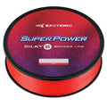 KastKing Superpower Silky8 Braided Fishing Line, Red, 8 Strands, 80 LB, 300 Yds