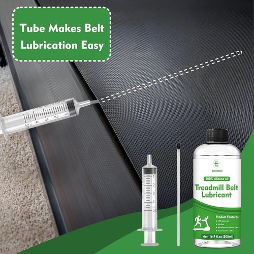 EIGTWEN Treadmill Lubricant - 500ml 100% Silicone Oil for High-Temperature Stability | Compatible with Most Treadmills