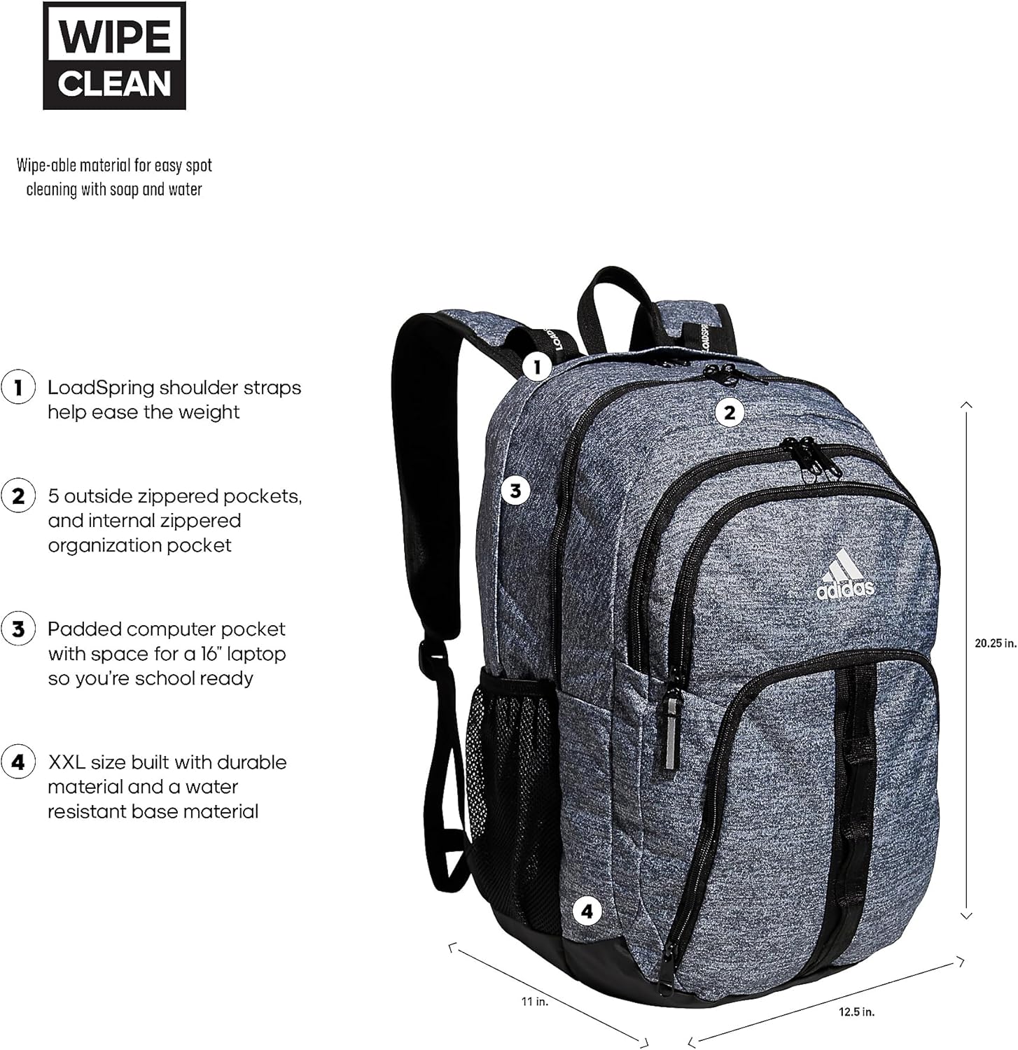 Prime 6 Backpack - Durable, Lightweight Design for Everyday Use | Versatile and Stylish