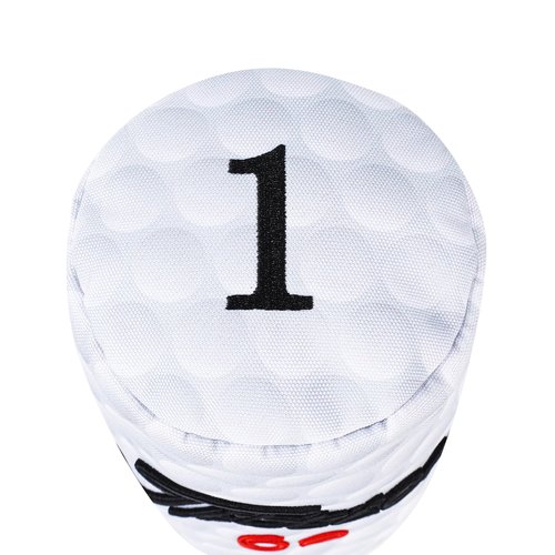 Funny Golf Head Covers - Barrel Style Driver Headcover, Fairway Wood 3 Wood and Hybrid, Putter Covers for Blade and Mallet with 3D Raised Embroidery - Unique Golf Gift & Accessories (Driver)