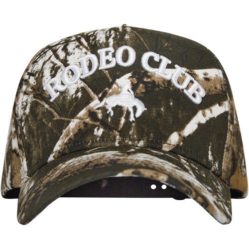Rodeo Club Camo Western Trucker Hat | Men & Women | Country Caps for Cowgirls Cowboys | Camo Embroidered Cotton | Snapback