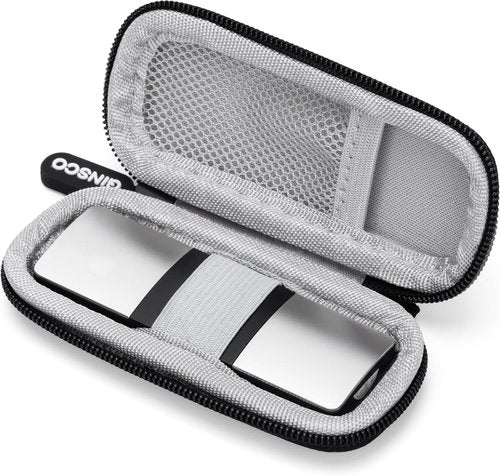 Ginsco Hard Shell Case for KardiaMobile 1-Lead EKG Monitor | Durable 1680D Oxford Travel Pouch
