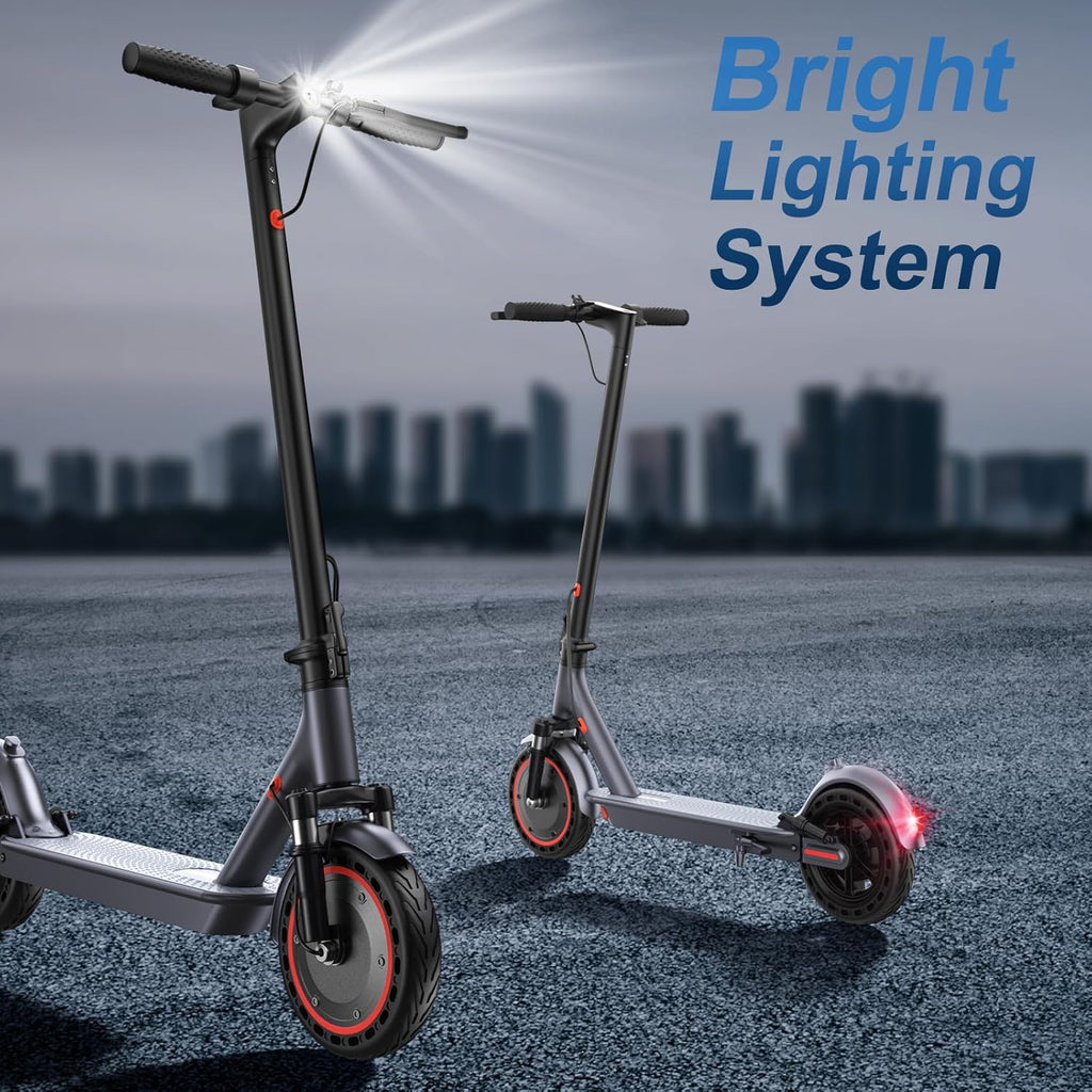 VOLPAM Electric Scooter - Dual Suspension, 500W/800W Motor, 19/22 MPH, Long Range 60/40/31/23 Miles, Max Load 264 lbs