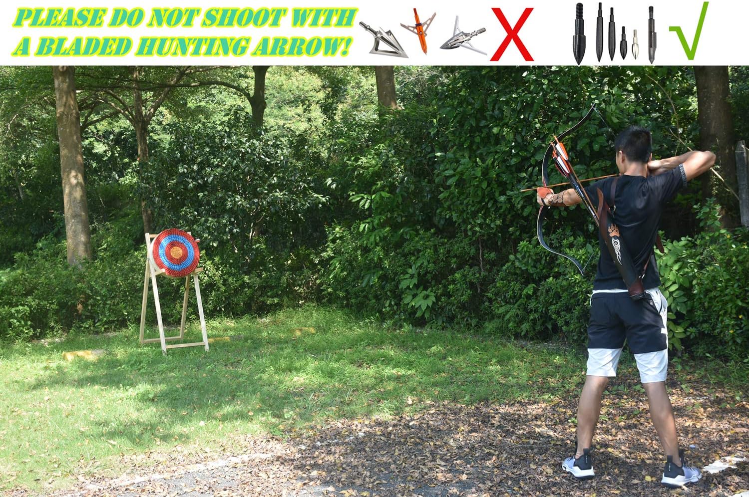Traditional Hand-Made Straw Archery Target - Ideal Arrow Target for Recurve & Compound Bows