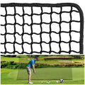 Golf Practice Net, 10 x 10 Ft Golf Hitting Nets Heavy Duty Nylon Golf Netting for Garage Backyard