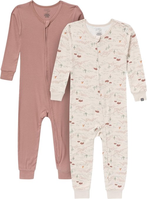 Gerber Baby Viscose Footless Pajamas - Soft & Comfortable 2-Pack for Infants