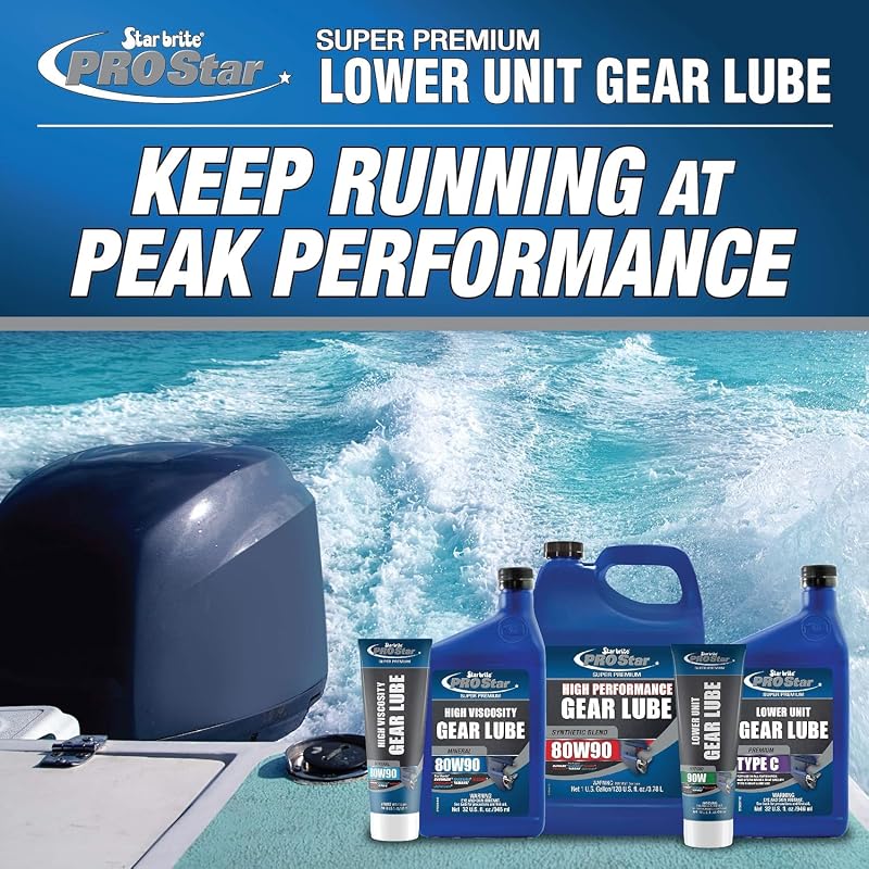 Lower Unit Pail Pump for Marine Engines - Heavy-Duty, 96in Hose, 3/8"-16 Fitting