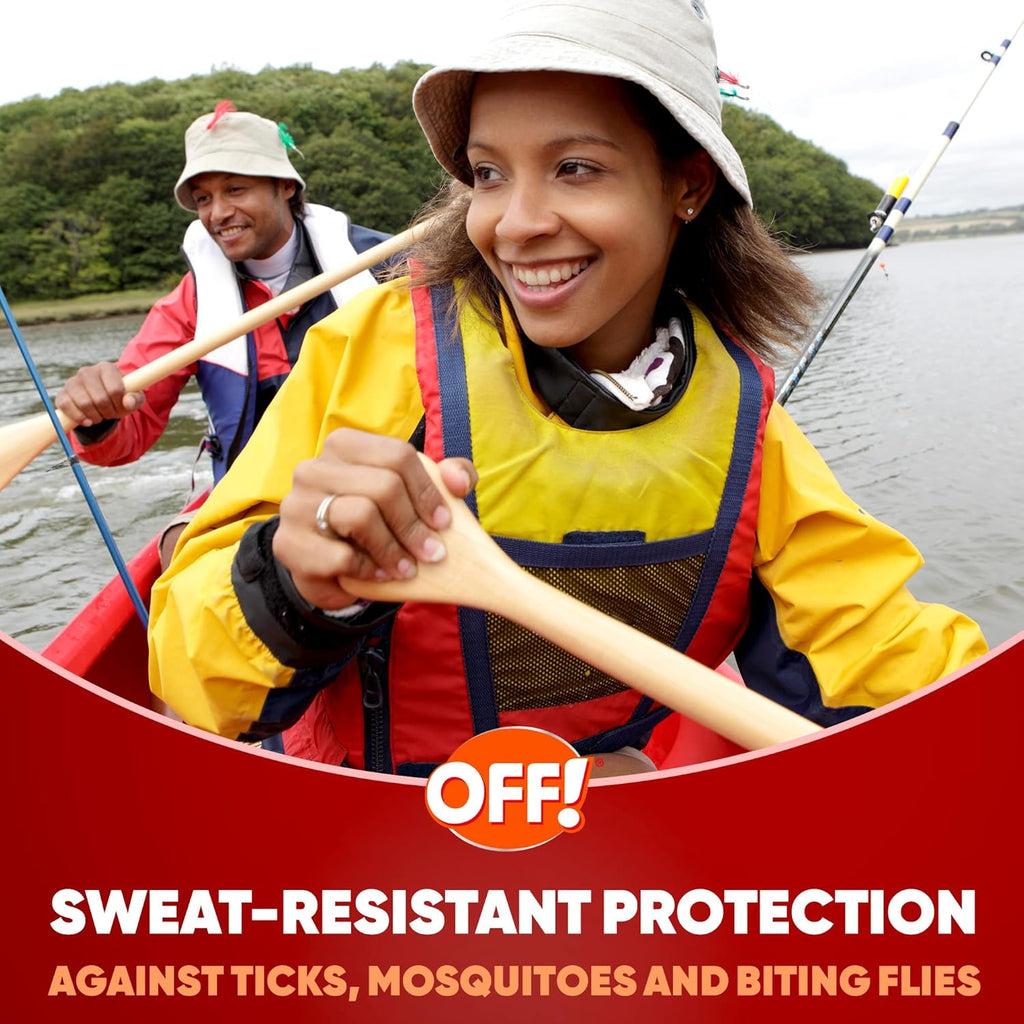 OFF! Active Insect Repellent - Sweat-Resistant Formula for Outdoor Protection