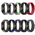 10 Packs Nylon Band Compatible with Fitbit Charge 5/ Charge 6 for Women Men, Adjustable Sport Stretchy Braided Solo Loop Strap for Fitbit Charge 5/6